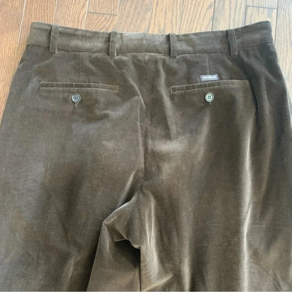 Paul & Shark  Yachting Brown Tapered Leg Corduroy Cotton Trousers Size 34 USA - Picture 12 of 16